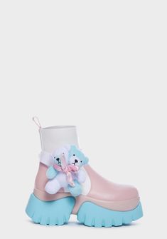 Melanie Martinez Koi Shoes, Two Headed Teddy Bear, Pastel Platform Boots, Melanie Martinez Birthday, Lovecore Fashion, Pink Alternative Fashion, Making Outfits, Melanie Martinez Outfits, Birthday 11