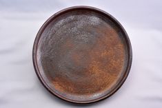 japanese Ceramics Bizen ware Plate, 7" round plate 皿 ７寸丸皿 Ceramics Japanese, Plate Size