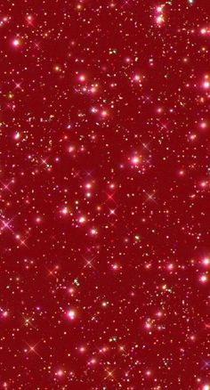 an abstract red background with lots of stars