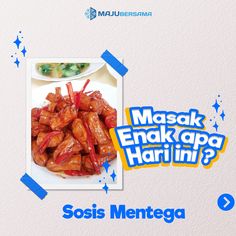 an advertisement for masak enak kapa harlin?