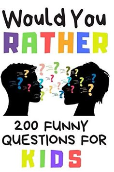 a poster with the words would you rather rather have questions for kids?