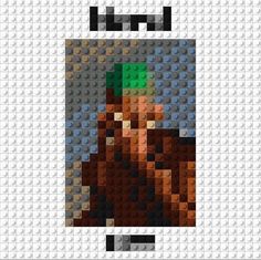 the lego poster is made to look like an image of link link link link link link link