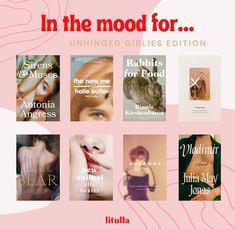 the cover of in the mood for, unhinged girls edition by rutha