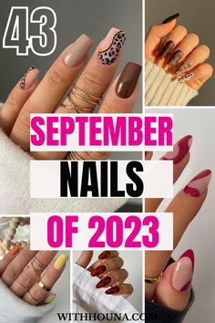 Let's Welcome September with the cutest September nails of 2023. There is nothing better than saying goodbye to summer and welcome the fall season with one of these trendy fall nails of 2023. We've got you everything from trendy September nail colors of 2023 to choose from, September nails color fall, September nail designs, cute September nails, short September nails, September nail ideas 2023, and so much more. Nails 2023 Trends Autumn, Autumn 2023 Nails, Nail Autumn 2023, Trending Nails 2023 Fall, Nails October 2023, Nails For Fall 2023, Nail Designs Fall 2023, Nail Fall 2023, Nail Trends Fall 2023