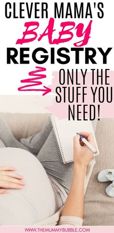 What do you really need for a baby? Check out this ultimate baby registry checklist, featuring only the stuff you really need and none of the expensive extras that you really don't! Tips for how to buy the key products you need, including what to look for in a pram, and a printable checklist! #babyregistry #babyproducts #babytips #pregnancy Baby Essentials Checklist, Ultimate Baby Registry Checklist, Mum Hacks, Newborn Baby Essentials, Baby Essential Checklist, Registry Essentials, Baby Registry Essentials, Essentials Checklist, Baby Check