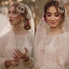 Nikkah Hairstyles For Bride Sister, Nikkah Jewellery Ideas, Nikkah Hairstyles Brides, Nikkah Jewellery, Nikkah Hairstyles, Nikkah Jewelry, Nikkah Hair, Barat Dress, Nikkah Outfit