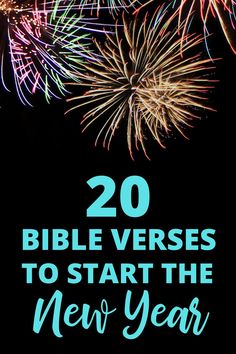 New Year Bible Verses