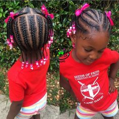 Simple Kid Braid Styles, Black Toddler Hairstyles Girl Braids Natural Kids, Toddler French Braid Hairstyles, Easy Toddler Braid Hairstyles Black, Toddlers Braids Hairstyles, Braided Toddler Hairstyles Black, Braided Toddler Hairstyles, Braided Hairstyles For Toddlers Black, Toddler Hairstyles Girl Black Braids