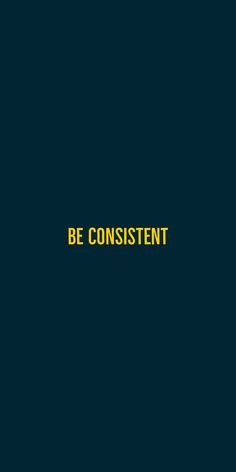 the words be constient are written in yellow on a black background with an orange border