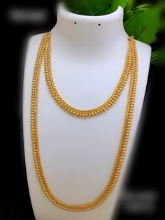 Long Chain With Pendant Gold Indian, 10grams Gold Necklace Designs, 10 Grams Gold Necklace Indian, Simple Gold Necklace Designs, Long Necklace Designs, Gold Jewels Design, Gold Bangles For Women