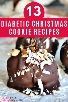 Baking for the festive season? Don't let dietary restrictions hold you back! Get inspired by our curated list of 13 mouthwatering diabetic Christmas cookie recipes. Not only are they a treat for the taste buds, but they also cater to various dietary needs. These recipes will be loved by all - both diabetics and non-diabetics. Why not turn a few into mason jar Christmas gifts? Create a Christmas that is both merry and healthy! Holiday Desserts Thanksgiving, Sugar Free Cookie Recipes, Deserturi Raw Vegan, Sweets For Diabetics, Sugar Free Desserts Easy, Sugar Free Baking, Sugar Free Recipes Desserts, Sugar Free Treats, Sugar Free Sweets