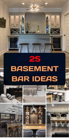 25 basement bar ideas that are easy to build and can be used in any home