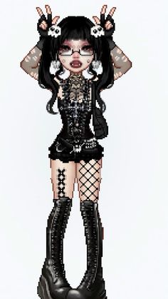 Fictional Outfits, Everskies Fits, Goth Rave, Everskies Outfits, Dr Closet, Bratz Inspired Outfits, Virtual Fashion, Little Dresses, Art Inspiration Drawing