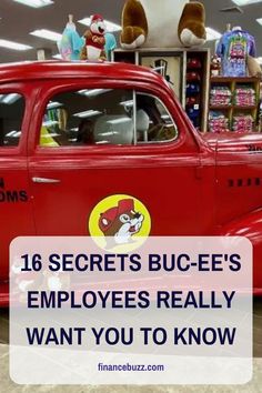 16 Secrets Buc-ee's Employees Really Want You To Know Buc Ee's, Branded Merchandise, Food And Beverage, Want You, The Secret, Good Things