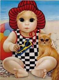 Margaret Keene, Keane Paintings, Keane Artist, Big Eyes Margaret Keane, Keane Big Eyes, Big Eyes Paintings, Margaret Keane, Big Eyes Artist, Eyes Art