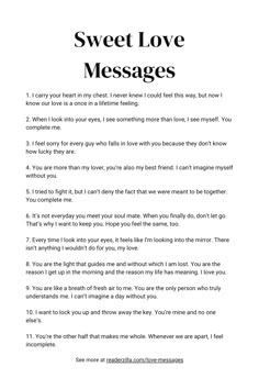 Sweet Love Messages Printable Love Lines For Her In English, Love Quotes For Bf, A Man In Love, Cute Texts For Her, Happy Birthday Love Quotes