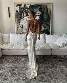 Backless Dress Aesthetic, Dress Aesthetic, Classy Outfits, Monaco, Dress To Impress, Long Dress, Bali, Backless Dress, Vanilla