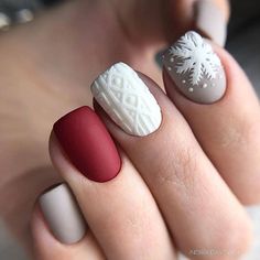 Nails Cute, Nails Christmas, Cute Gel Nails, Dipped Nails, Xmas Nails, Nail Art Ideas