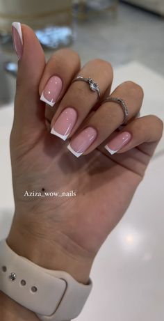 Nokti French White Nails, Balerina Nokti French, Nokti Za Krizmu, Nokti Za Maturu, Nail Design, Nail Designs, Nails, Beauty, Quick Saves