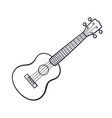 a drawing of an acoustic guitar