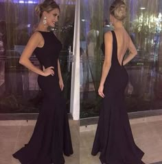 Black Bridesmaid Dresses Long, Backless Evening Gowns, Black Mood, Elegant Evening Gowns, Prom Dresses 2018, Mermaid Bridesmaid Dresses, Military Ball, Evening Gowns Elegant, Backless Prom Dresses