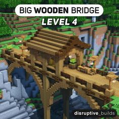 an image of a bridge that is in the middle of a video game with words above it