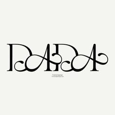 the letters b and d are in black ink on a white background, with an ornate font