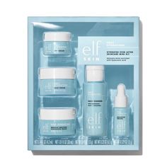 What is it? This skincare kit has all of your favorite Holy Hydration necessities in convenient travel sizes. The Hydrated Ever After Skincare Minis include a Holy Hydration! Daily Cleanser, Holy Hydration! Makeup Melting Cleansing Balm, Hydrating Booster Drops, Holy Hydration! Face Cream and Eye CreamWhy we love?Travel-friendly -- take it wherever you go!A complete hydration regimen perfect for on-the-goLeaves skin feeling clean, soft and nourished.Infused with skin-loving ingredients such as h Skincare Kits, Skincare Kit, Moisturizing Toner, Skincare Regimen, Skin Care Kit, Cleansing Balm, Skin Cleanser Products, Skincare Set, Hydrate Skin