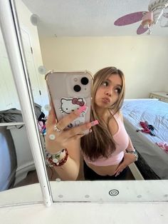 Fun Games, Group Chat, Cosmos, A Girl, Hello Kitty, Kitty, Mirror, Building, Nails