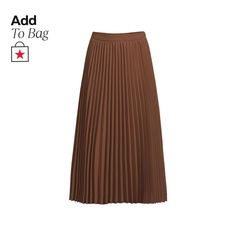 in stock Skirt Pleated, Pleated Midi Skirt, Lands End, Capsule Wardrobe, Pleated Skirt, Spring Outfits, Dream Closet, Midi Skirt, Pick Up