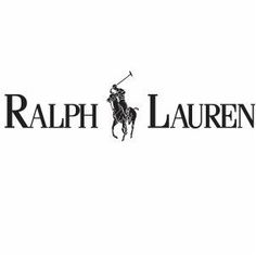 the polo lauren logo on a white background