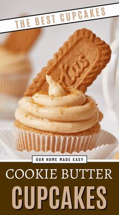 the best cupcakes our home made easy cookie butter cupcakes are delicious