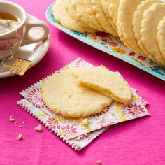 some cookies and a cup of coffee on a table