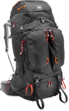 a large backpack with two straps attached to it