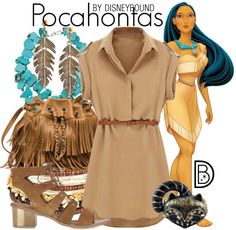 Pocahontas Outfit, Disney Character Outfits, Stile Casual Chic