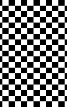 a black and white checkered background with squares