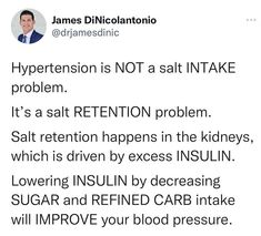 Dr. James DiNicolantonio on Instagram: "Don’t blame SALT for what the SUGAR did! @drjamesdinic Added sugars matter more than sodium for hypertension, and added fructose in particular uniquely increases cardiovascular risk by inciting metabolic dysfunction and increasing blood pressure, myocardial oxygen demand, heart rate, and inflammation. Just as most dietary sodium does not come from the salt shaker, most dietary sugar does not come from the sugar bowl; reducing consumption of added sugar Lymph Health, Kinesiology Major, Body Empowerment, Dr James Dinicolantonio, James Dinicolantonio, Black Nurses, Learning Websites, Salt Shaker