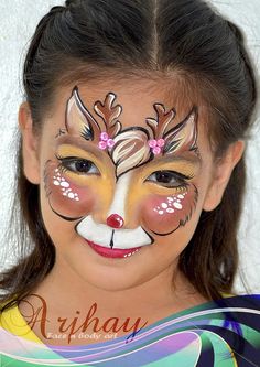 Arjhay Rudolph Face Painting Images, Paint Face