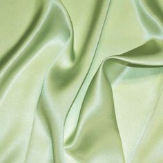 Celery Green Silk Charmeuse Fabric - Fashion Fabrics Los Angeles Shiny Face, Lime Green Ribbon, Celery Green, Charmeuse Fabric, Vinyl Clothing, Vivienne Westwood Dress, Muslin Fabric, Silk Charmeuse, Green Satin