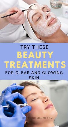 Every woman should splurge at least once a year on her much-needed beauty treatments. Nowadays there are so many different and unique options that you can go for, which is great if you are someone who needs variety. If you are in the mood for something refreshing and fun, you are at the right place! How To Clear Skin, For Clear And Glowing Skin, Beauty Self Care, Clear And Glowing Skin, Vampire Facial, Beauty Bible, Russian Volume Lashes, Best Skin Care Routine, The Best Makeup