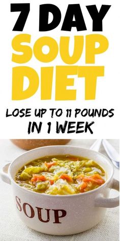 Start your journey to healthy weight loss with Liz Armond's expert guidance. 7 Day Soup Diet, 500 Calorie, Cabbage Soup Diet, Soup Diet, Low Fat Diets, Diet Vegetarian, The Soup, Idee Pasto Sano