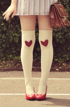 . Womens Fasion, Minako Aino, The Cardigans, Mia 3, White Socks, Next Clothes, Red Hearts, Mode Inspo