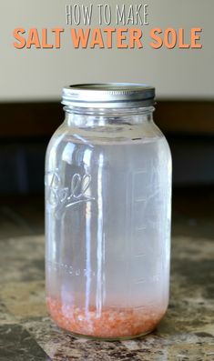 Salt Water Hydration, Salt Water For Headache, Salt For Hydration, Himalayan Salt Flush, Salt In Water For Hydration, Celtic Salt Water Recipe, Medicinal Remedies