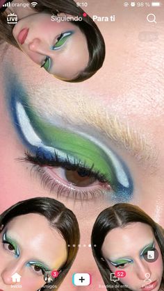 Dream Makeup, Alternative Makeup, Make Up Inspo, Eye Looks, Beauty Looks, Makeup Face, Make Up Ideas, Face Art, Best Canvas