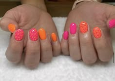 Mix Match Nails, Spring Acrylic Nails, Stylish Nails Designs, Blush Nails, Shellac Nails