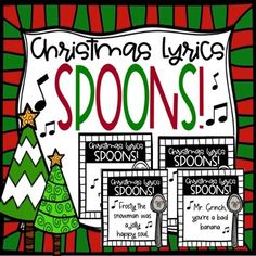 christmas music and song worksheets for the classroom