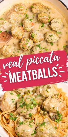 meatballs with sauce and parsley in a white bowl