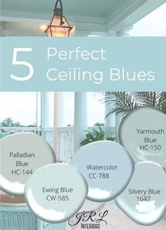 the 5 perfect ceiling blues for your home