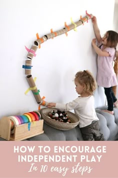 How to Encourage Your Kids to Play Independently! in 2022 | Independent play, Kids playing, Mom guilt Baby Play Activities, Independent Play, Play Together, Toddler Play, Toddler Learning Activities, Toddler Fun, Preschool Learning Activities, Baby Learning