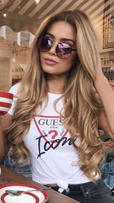 Brown Ombre Hair, Blond Balayage, Medium Blonde, Brown Blonde Hair, Ombre Hair Color, Lace Hair, Summer Hair Color